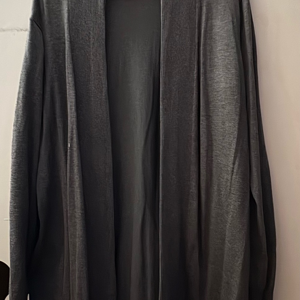 Chic Charcoal Women's Cardigan